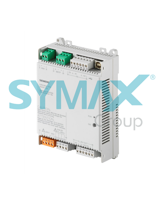 DXR2.M09 || ESTAÇÃO DE AUTOMAÇÃO DE SALA COMPACTA, BACNET/MSTP, 230 V, CAIXA PLANA, 1 DI, 2 UI, 3 RELÉS, 3 AO - SIEMENS